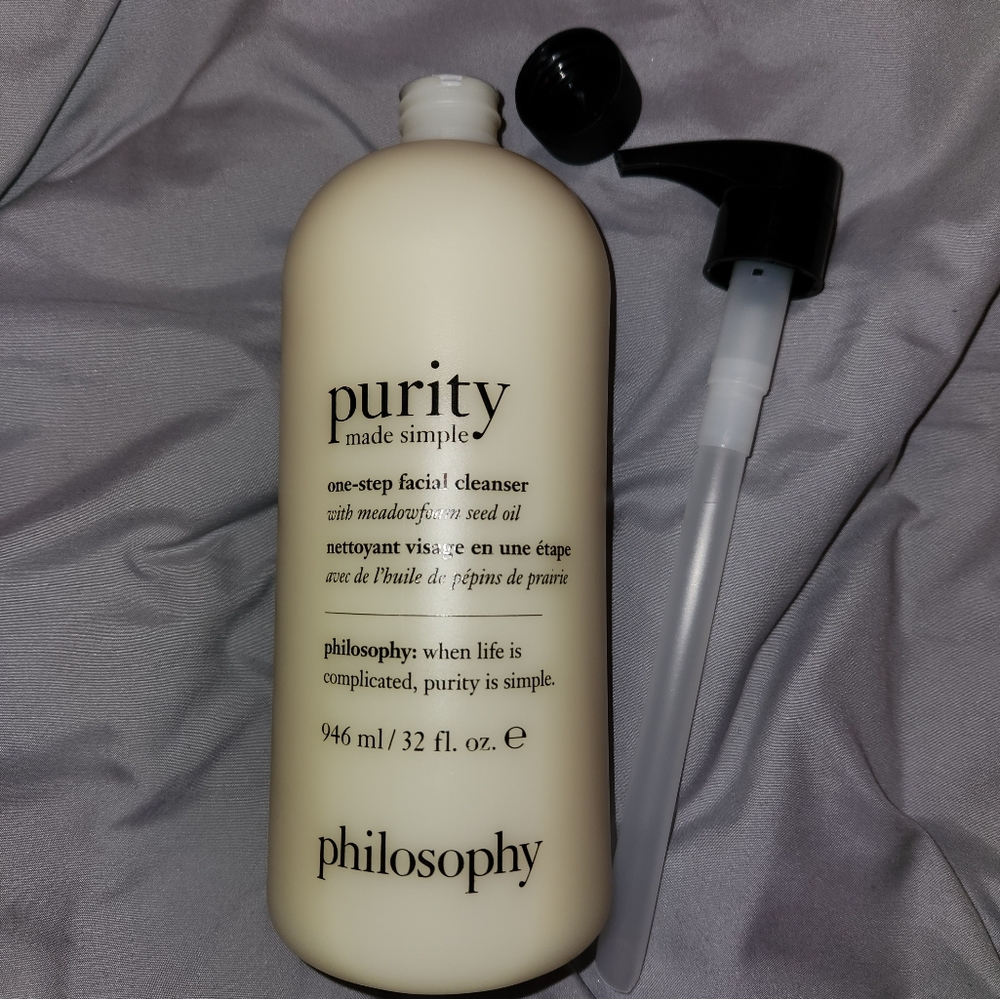 Philosophy Purity Made Simple JUMBO 32oz SEALED with pump